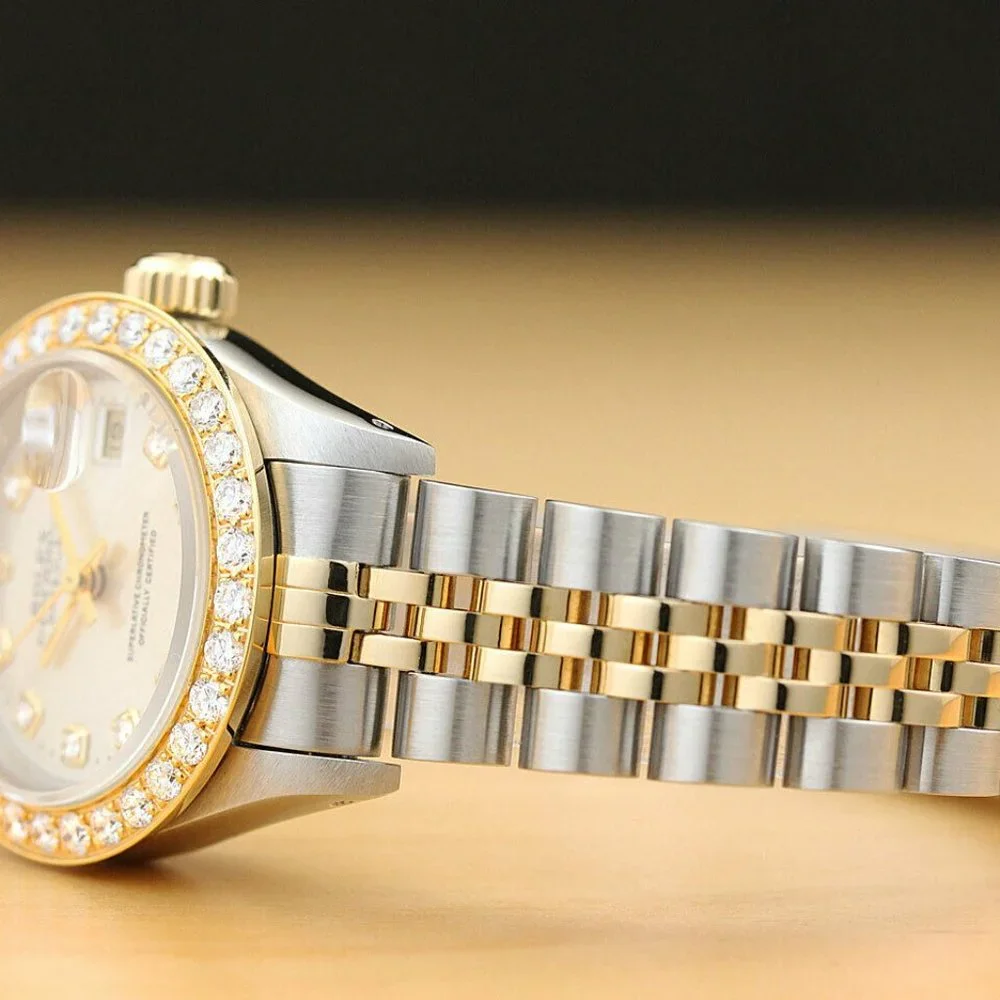 Sale! Rolex Datejust 1CT+ Diamond Bezel! Mint condition